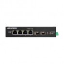 4-Port Gigabit Unmanaged Hi-PoE Switch - DS-3T0506HP-E/HS